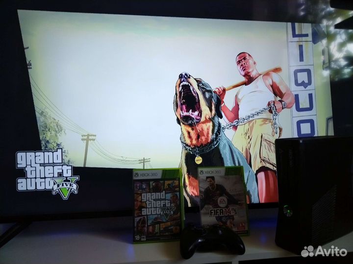 Игровая приставка xbox 360 slim