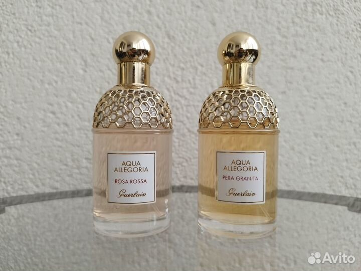 Guerlain Aqua Allegoria Pera Granita и Rosa Rossa