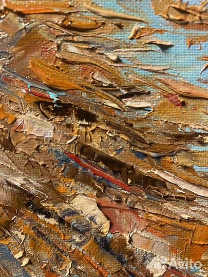 Картина маслом «Рыжий, рыжий кот»