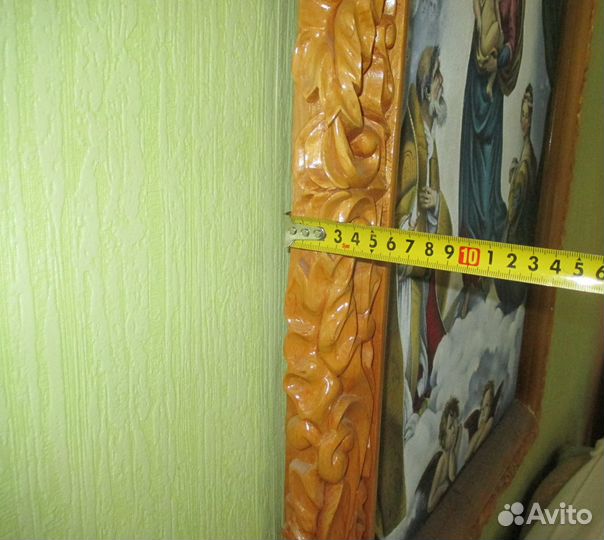 Сикстинская мадонна Икона Картина 67*87см Холст