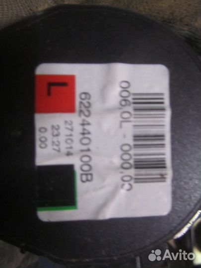 Ремень безопасности для Nissan Almera (G15) 2013)