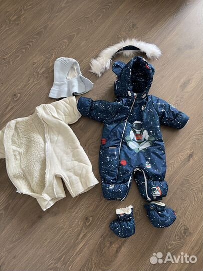 Комбинезон зимний детский 74