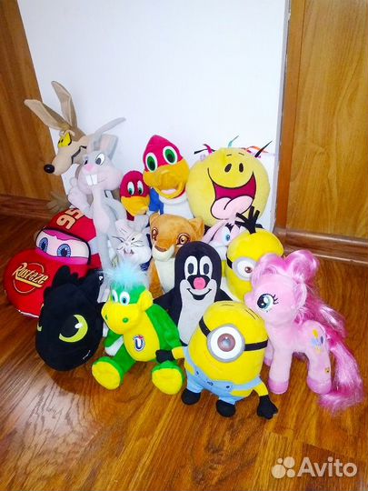 Плюшевые мультяшки