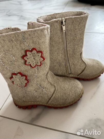 Сапоги войлок детские