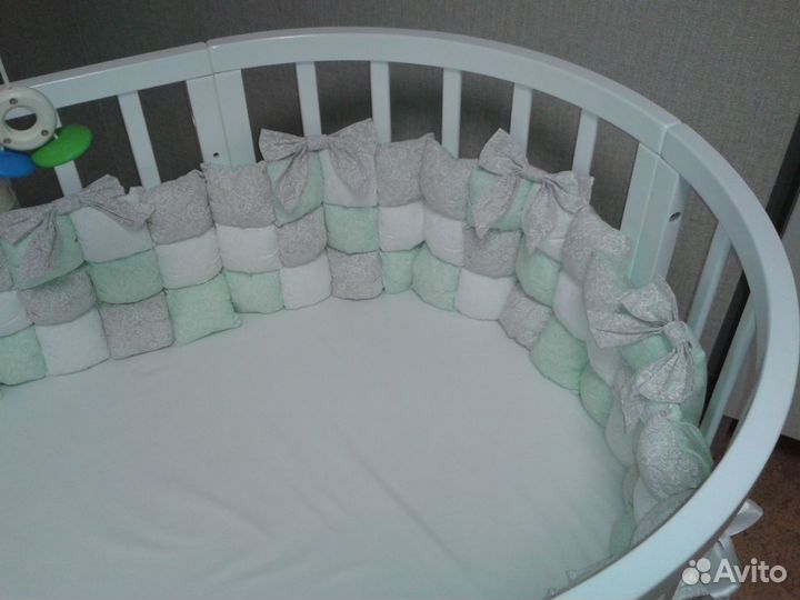 Бортики в кроватку