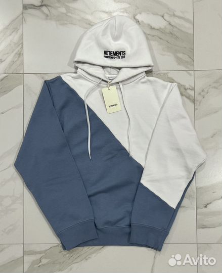 Кофта (худи) Vetements Volksbank Diagonal Hoodie S
