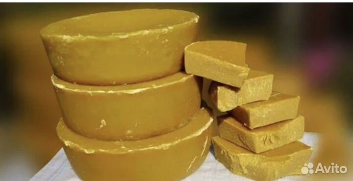 Воск пчелиный забрусовый со своей пасеки