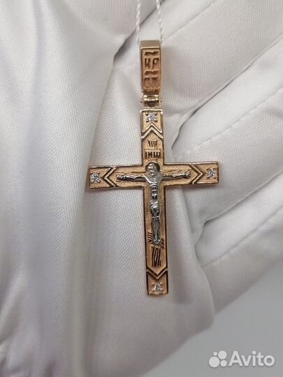 Подвеска с природным камнем Золото