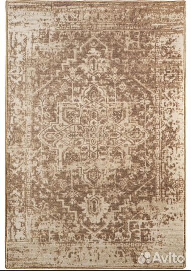 Икеа Ковер Герлев 133*195 бежевый3600 серый4200