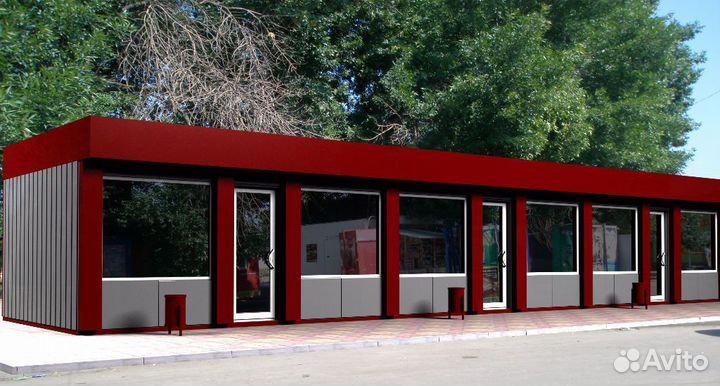 Торговый павильон. Киоск