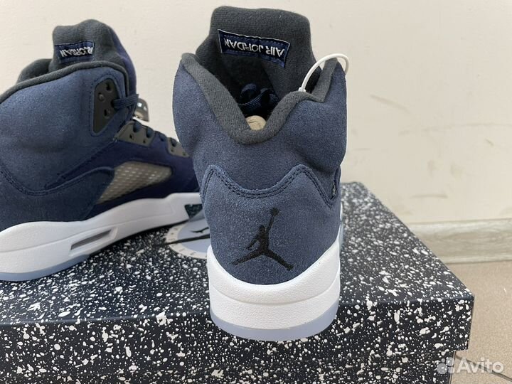 Кроссовки Nike air jordan 5 retro midnight navy