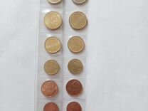 Монеты евро Кипр, Италия,2 набора