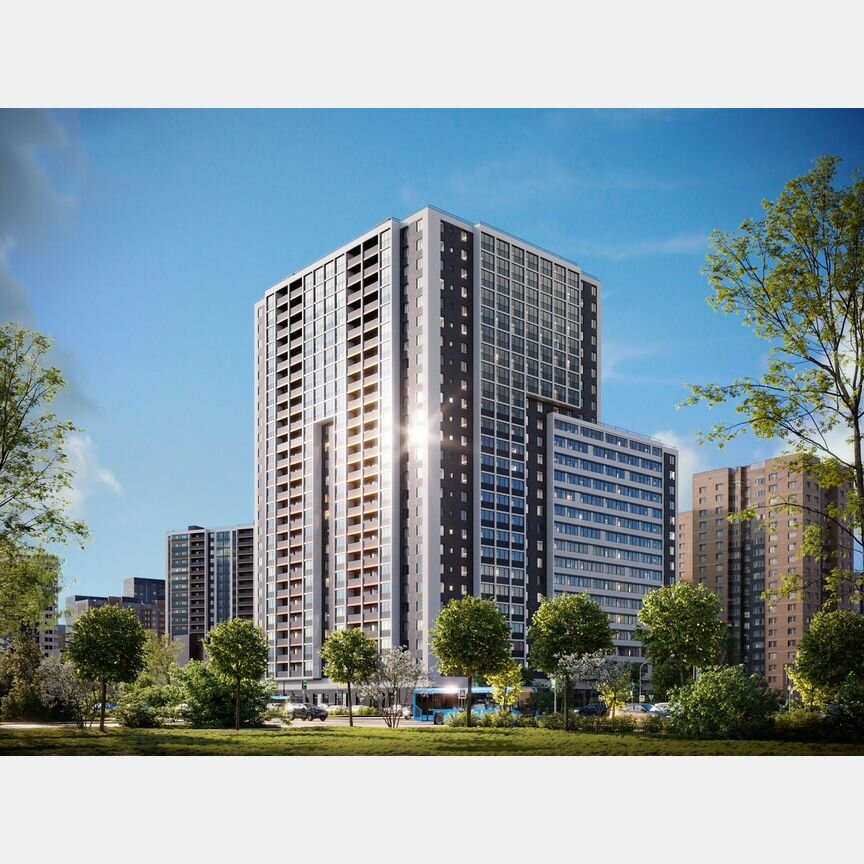 1-к. квартира, 28 м², 9/20 эт.