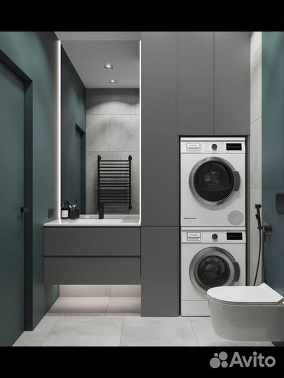 Мебель для ванной комнаты на заказ