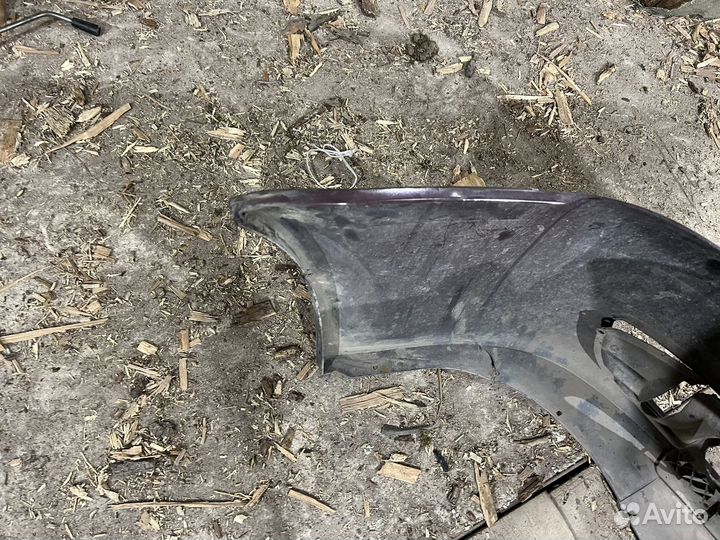 Бампер приора