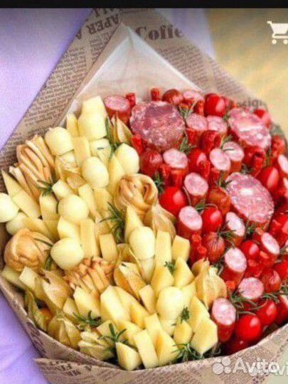 Съедобные букеты для мужчин