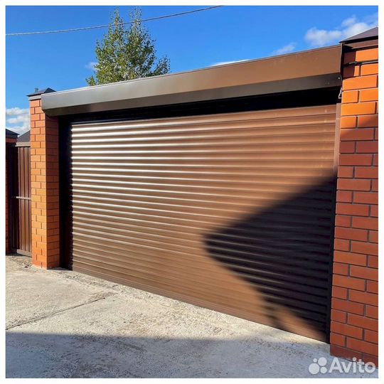 Ворота алютех роллетные