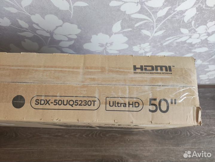 Телевизор SMART tv Sber 50