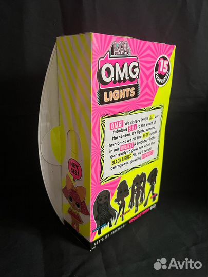 Кукла лол омг Лайтс,Дэзл,15сюрпризов