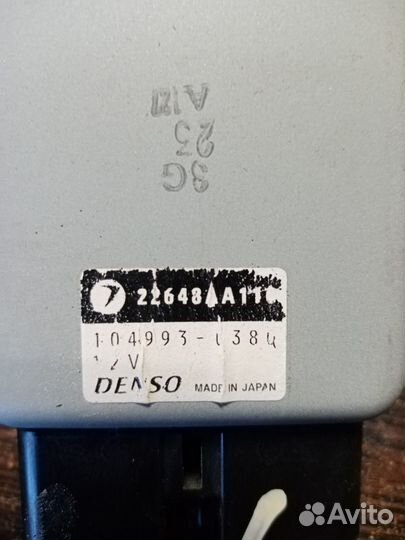 Блок управл.топливным насосом субару трибека