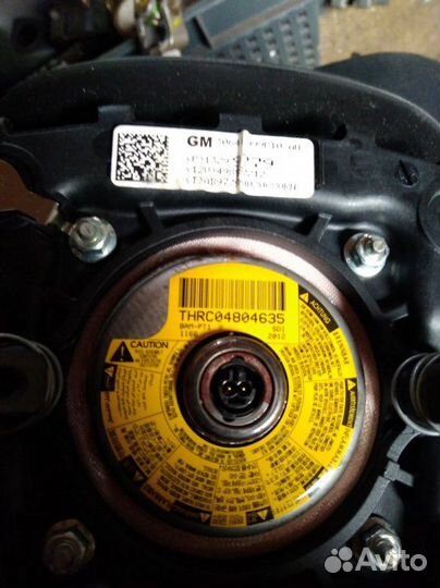 Подушка безопасности в руль Opel Astra J A16XER