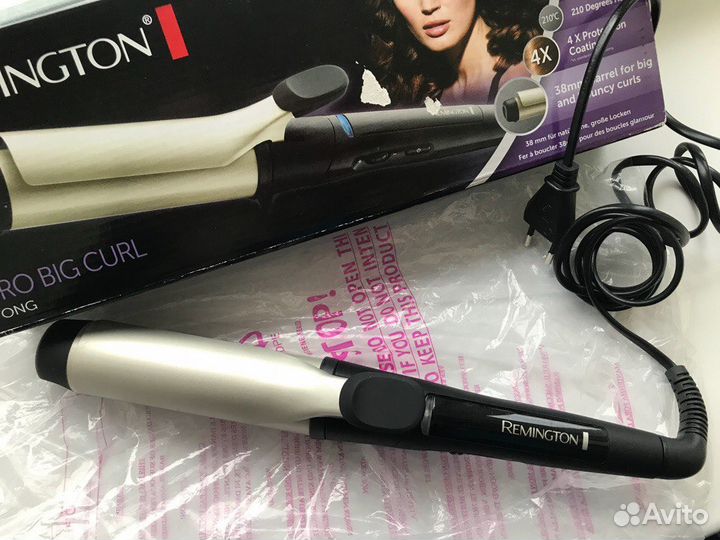 Плойка для крупных локонов фирмы Remington, новая