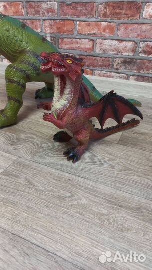 Игрушки динозавры большие