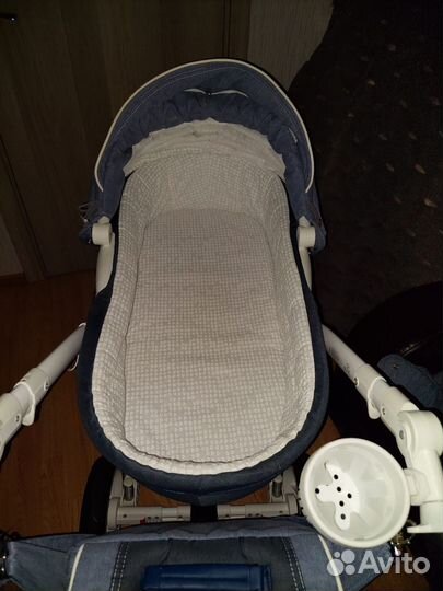 Коляска 3 в 1 Adamex(Verdi Tutis Bebe Anex Riko)