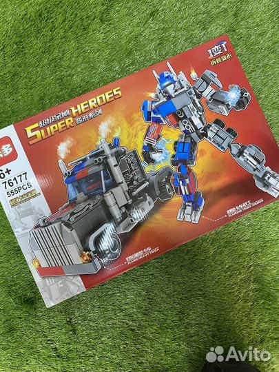 Конструктор робот трансформер оптимус прайм