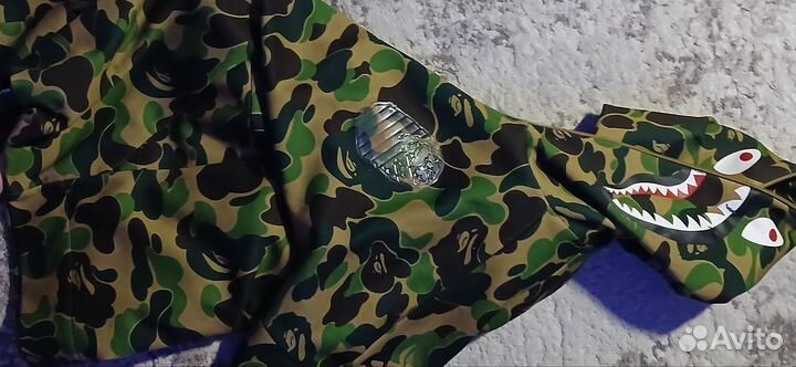 Зип худи Bape x adidas