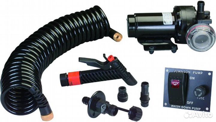 Палубный душ для лодки johnson pump 64534-12В, 20