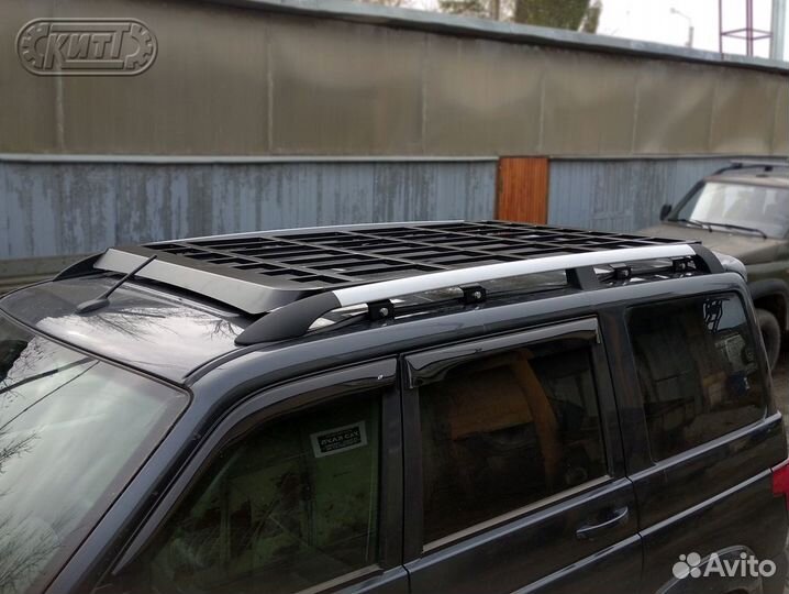 Багажник на УАЗ Патриот (бесшумный, усиленный)