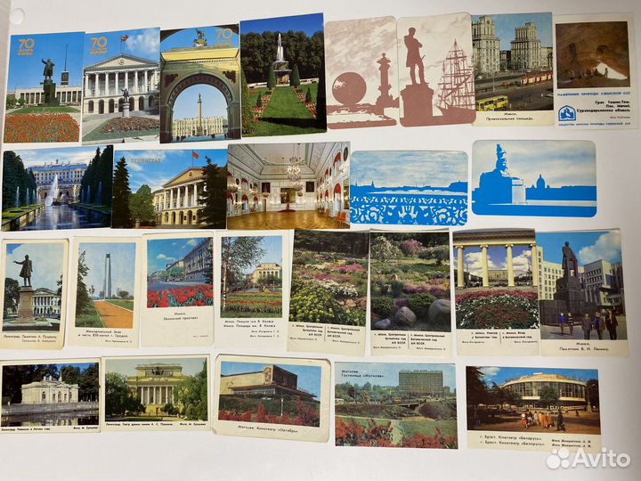 Календарики советские СССР