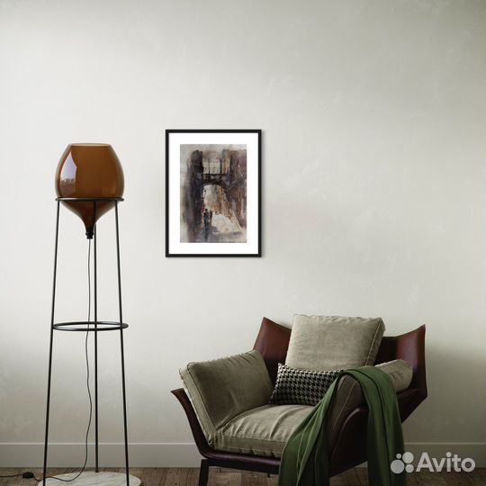 Картина акварель 