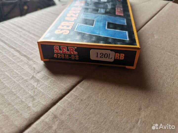 Цепь 428H SER 120 звеньев усиленная
