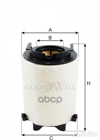 Фильтр воздушный audi A3,seat,scoda,VW