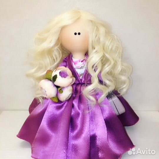 Интерьерная кукла ручной работы