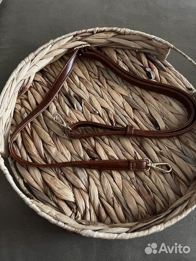 Новый коричневый ремень для сумки