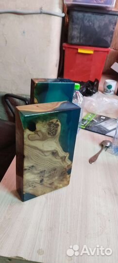 Изделия из эпоксидной смолы и дерева