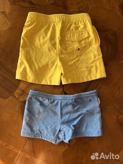 Плавки Polo Ralph Lauren + Tommy Hilfiger 12м