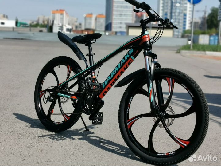 Подростковый велосипед на 24х колесах