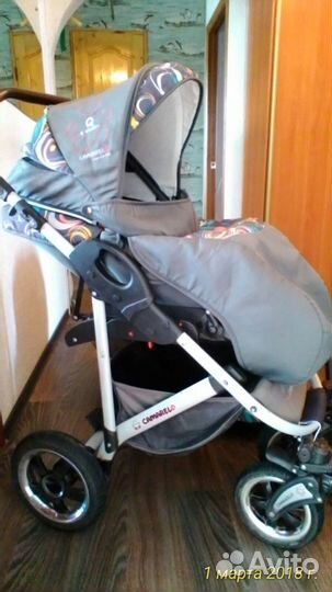 Коляска Camarelo Q12 (3 в 1)