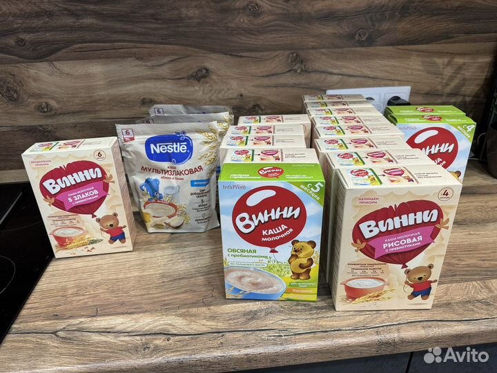 Детские каши Винни, Nestle