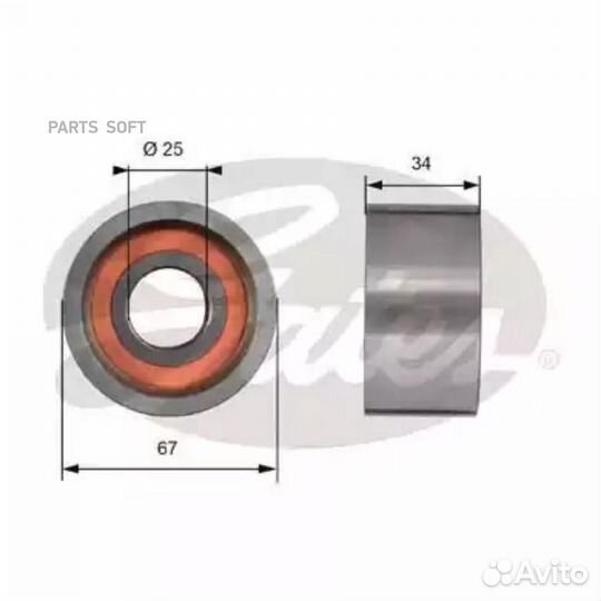 Gates T41178 Ролик обводной ремня грм