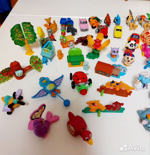 Игрушки из киндера 90х