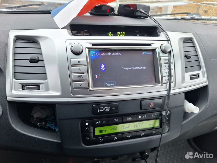 Автомагнитола штатная Хайлюкс 2012