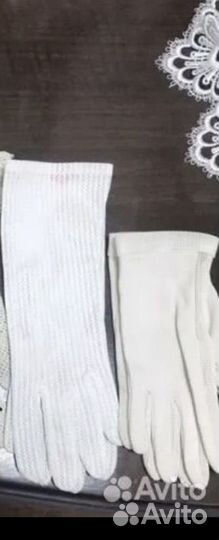Винтажные женские перчатки