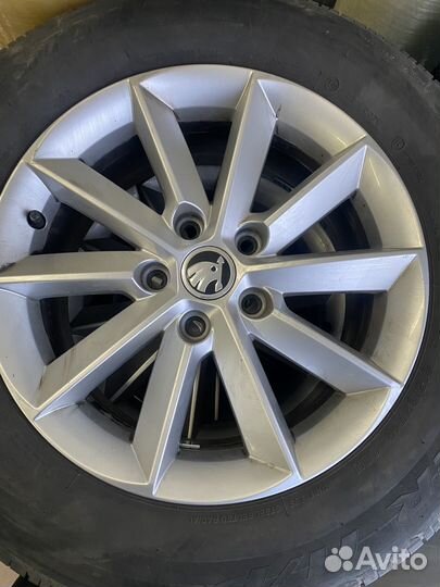 Колеса в сборе Skoda VW R16 215/65 Bridgestone