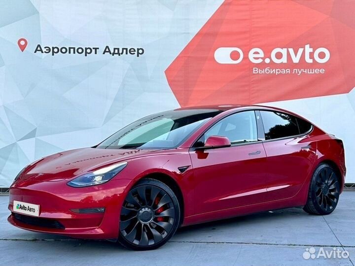 Tesla Model 3 462 л.с. AT, 2022, 56 000 км