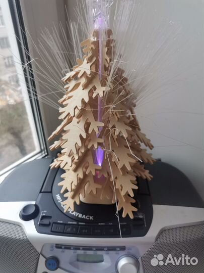 Ёлочка музыкальная светящаяся